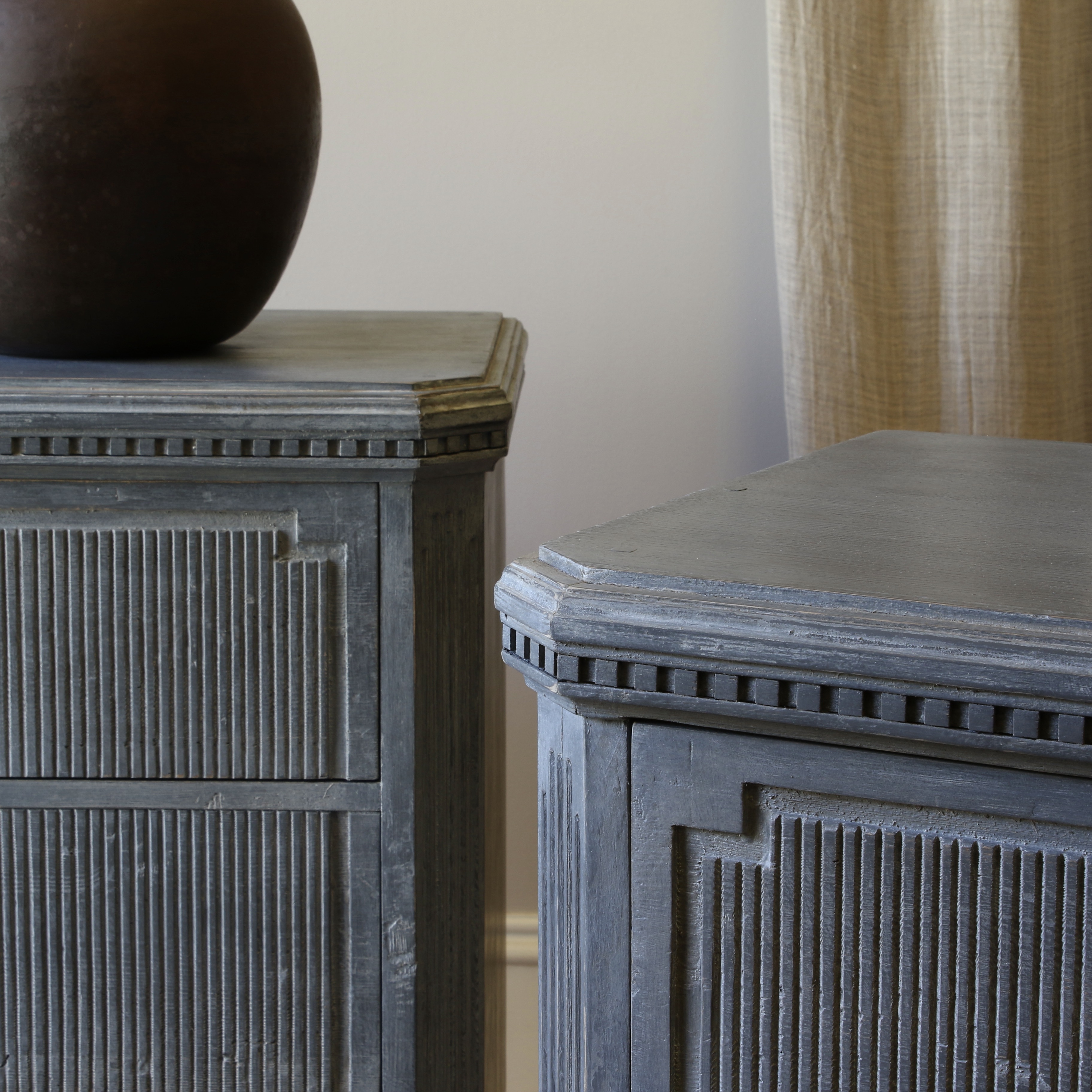 Pair of Gustavian Commodes